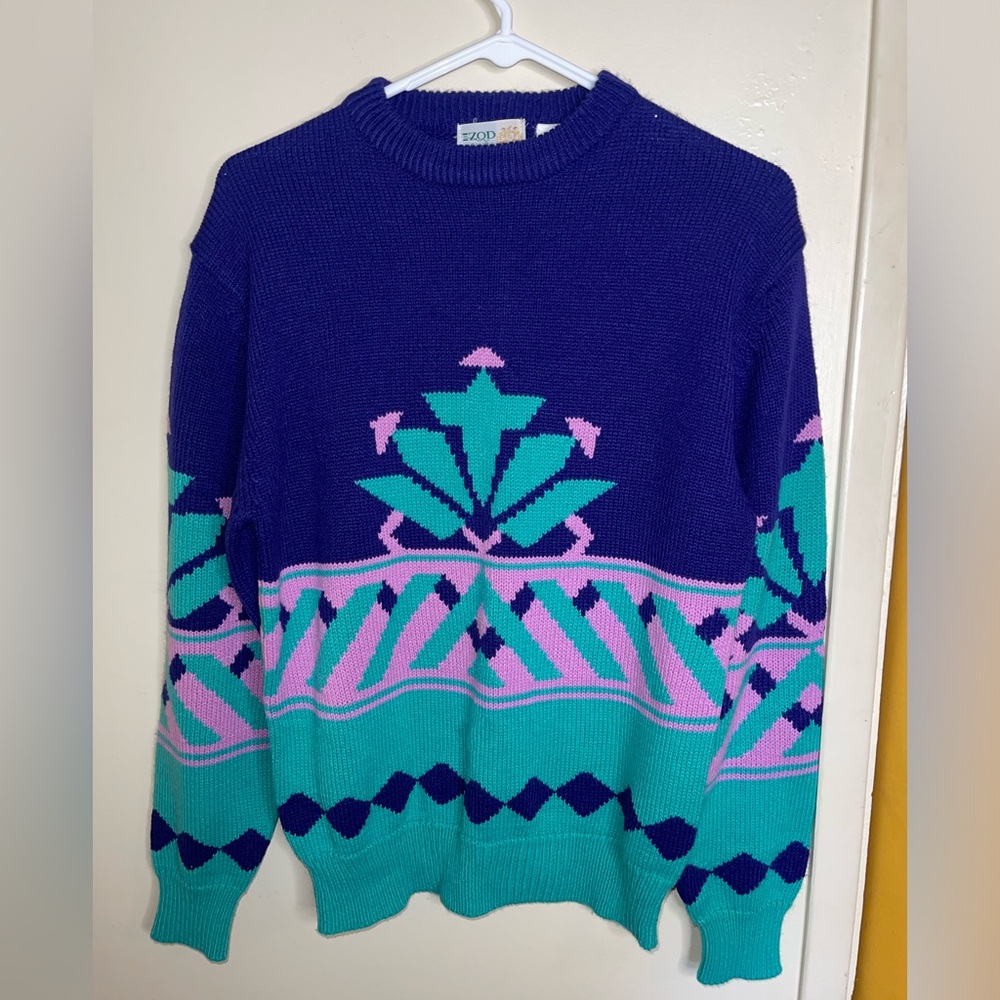Vintage IZOD Knit Sweater Small